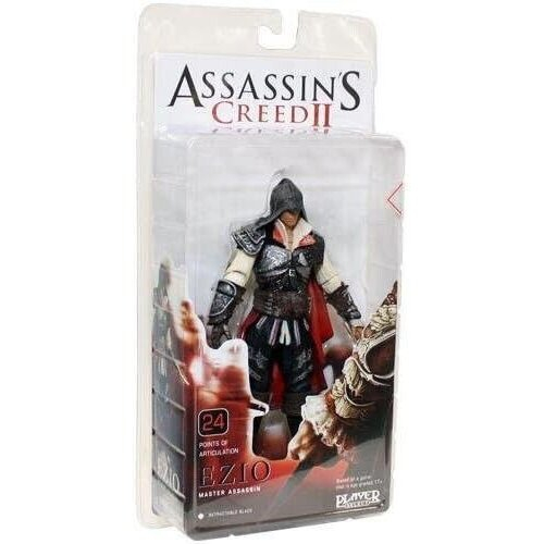 NECA NECA EZIO Master Assassin's Creed II Player Select Ubisoft Black