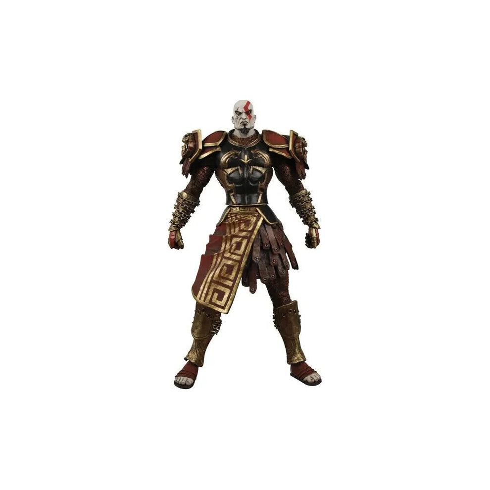 Neca 7" Kratos In Ares Armor God Of War With The -Blade Of Olympus