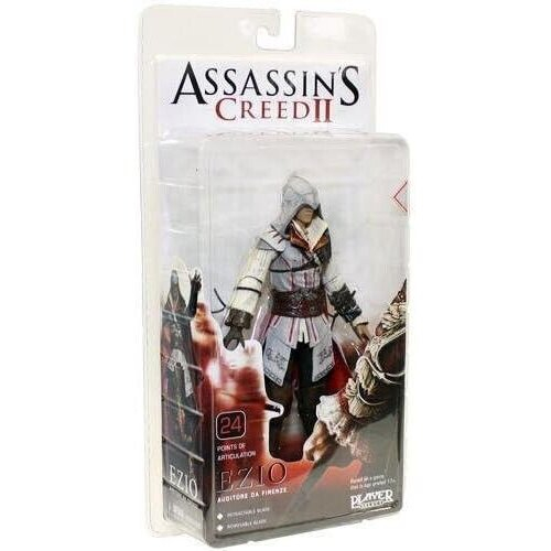 NECA NECA EZIO Master Assassin's Creed II Player Select Ubisoft White
