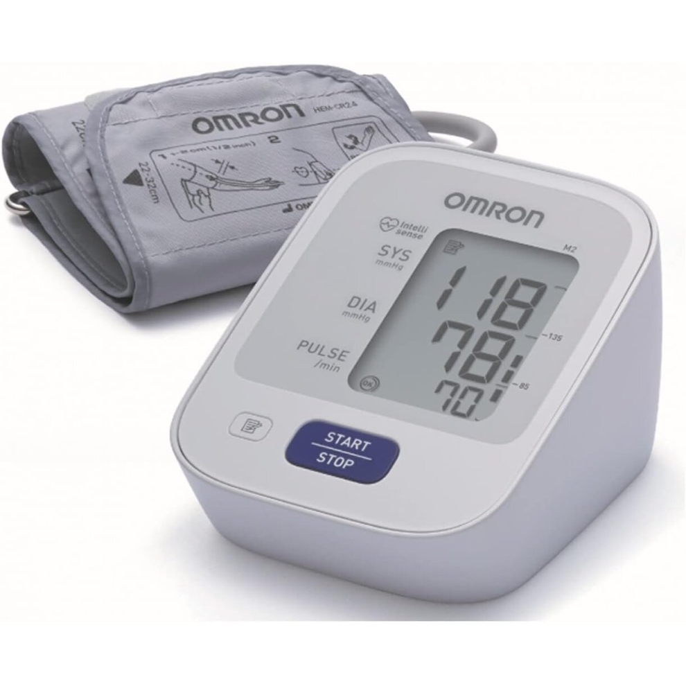 Omron M2 Upper Arm Blood Pressure Monitor With 30 Memories HEM-7143