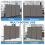6FT 3 Panel Room Divider Folding Privacy Screen Home Office Wall Partition 12
