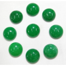14mm Natural Stone Bead Round Flat Back Cabochons Beads for DIY Jewelry Making Supplies Accessorie 50pcs/lot