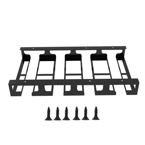 Adjustable Wine Glass Rack Under Cabinet, Stemware Wine Glass Holder