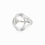 Ring Setting for 14x14mm Round Cabochons Ring Base Plated 925 Silver Adjustable Ring Blank SR0178 1