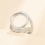 Ring Setting for 14x14mm Round Cabochons Ring Base Plated 925 Silver Adjustable Ring Blank SR0178 4