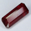 2.40ct Ruby emerald cut 11.5x4.9mm 5