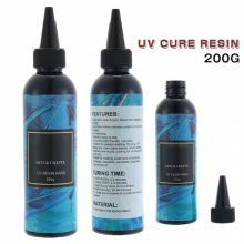 UV Resin Hard Acrylic Adhesive Glue Ultraviolet Clear Transparent Crafts 200g For Jewelry Making Ceramic Binder