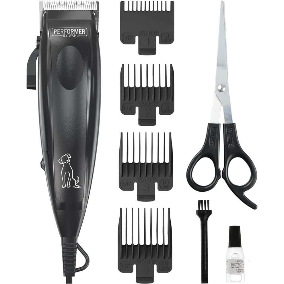 WAHL Performer Corded Dog Pet Grooming Clippers Kit