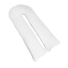 (White) Big C U Shaped Full Body Support Pregnancy Pillow