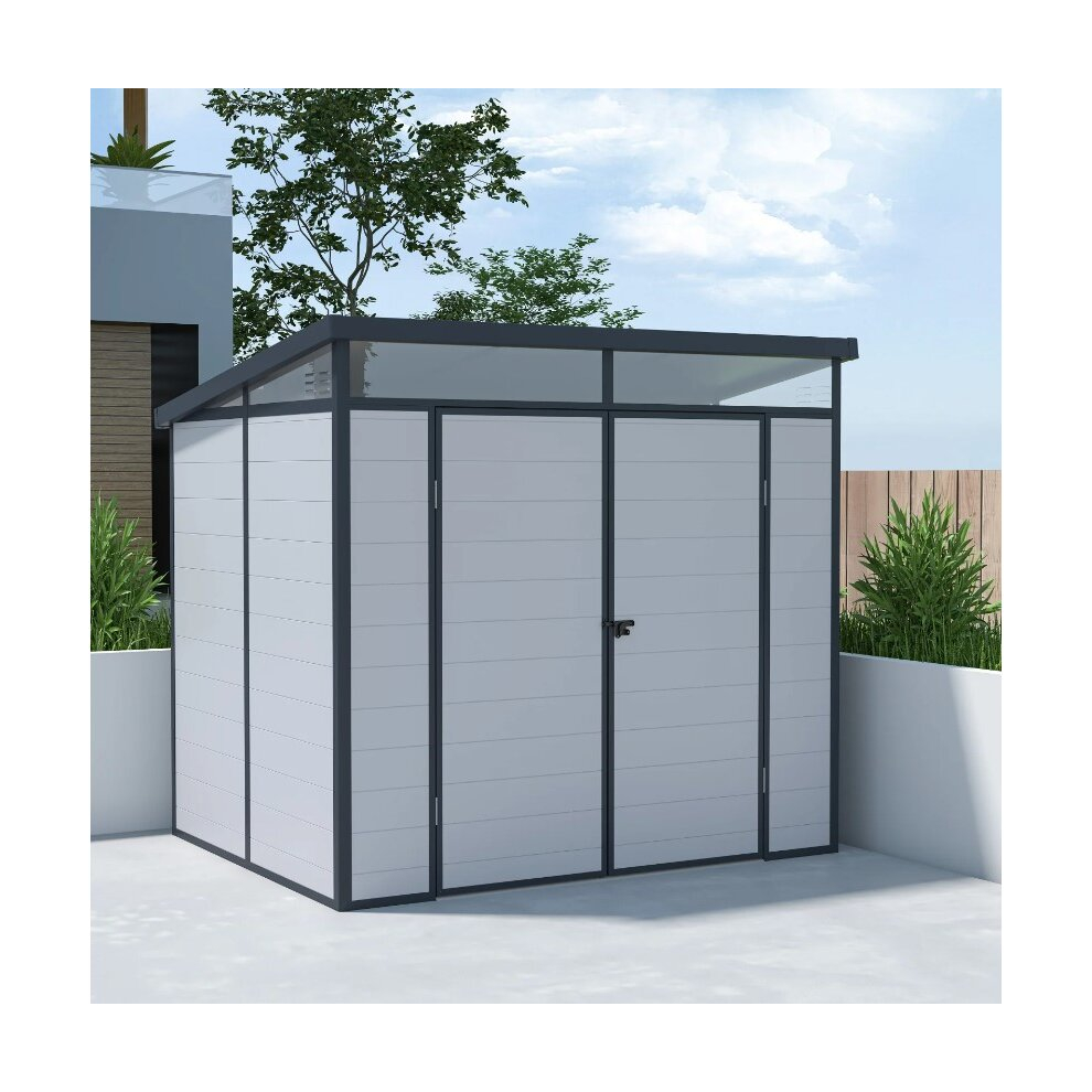 BillyOh Stafford Pent Plastic Shed - 8x6