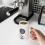 STARBUCKS TRAVEL MUG CERAMIC COFFEE TEA CUP LID WORK HOT TEA 5