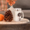 STARBUCKS TRAVEL MUG CERAMIC COFFEE TEA CUP LID WORK HOT TEA 3