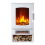 NEO (WHITE) Neo Electric Heater Realistic Flame and Log Store 10