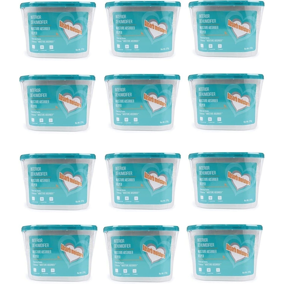 12 Dehumidifier Interior Damp Trap Mould Moisture Mildew Remover Caravan