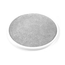 Silver Large Round 15cm Colour Ink Pads Rubber Stamps Finger Painting Craft Cardmaking