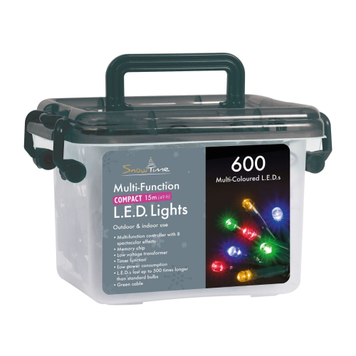 Garden Store Direct Garden Store Direct 600 Multi Colour Compact Lights