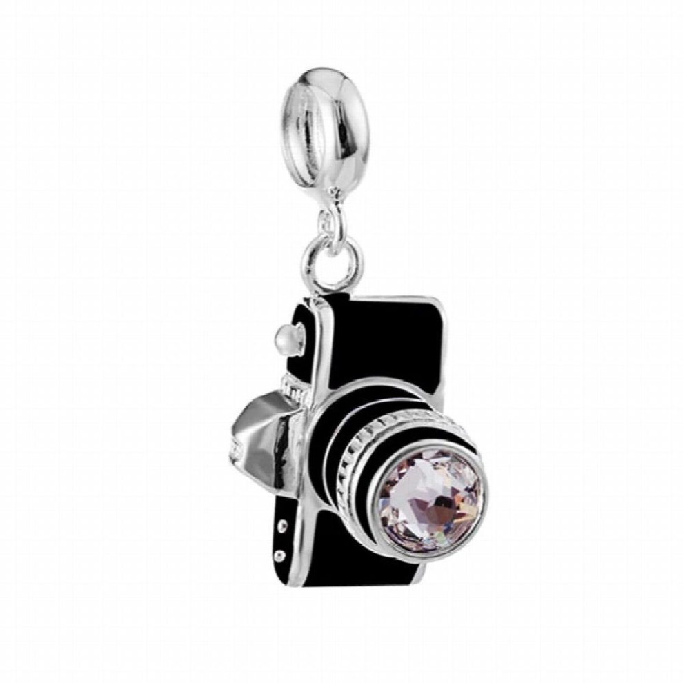 925 Sterling Silver Camera Pendant Dangle Charm Bead Fit Pendant Bracelet DIY Jewelry For Women-image-OPC-PCTY6GD-NEW