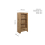 Birlea Oak Bookcase with Drawer Birlea Compton 5