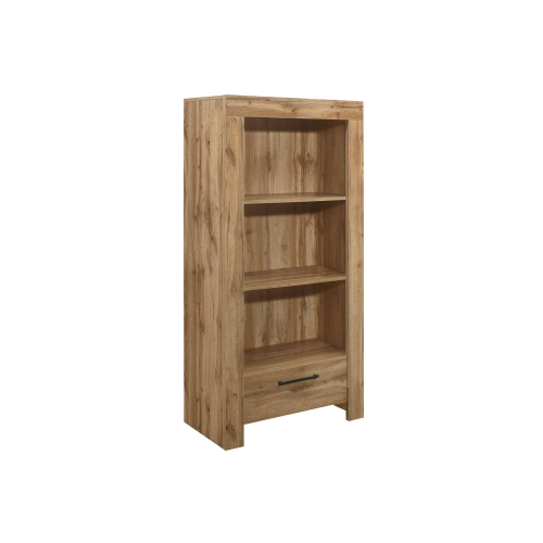 Birlea Oak Bookcase with Drawer Birlea Compton 1
