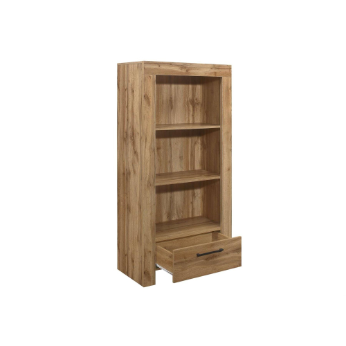 Birlea Oak Bookcase with Drawer Birlea Compton 2