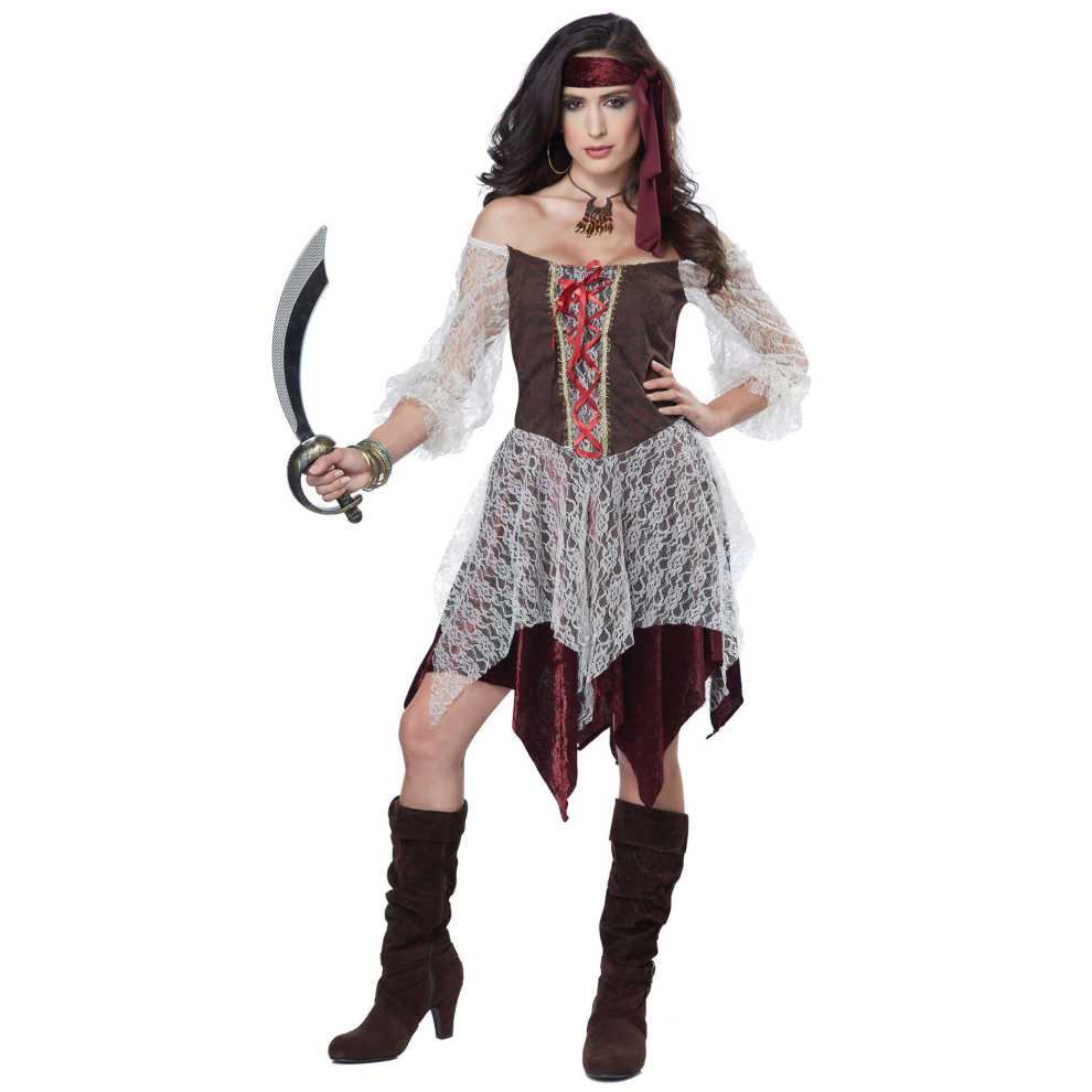 (S (38/40)) Sexy Buccaneer Pirate Costume for women