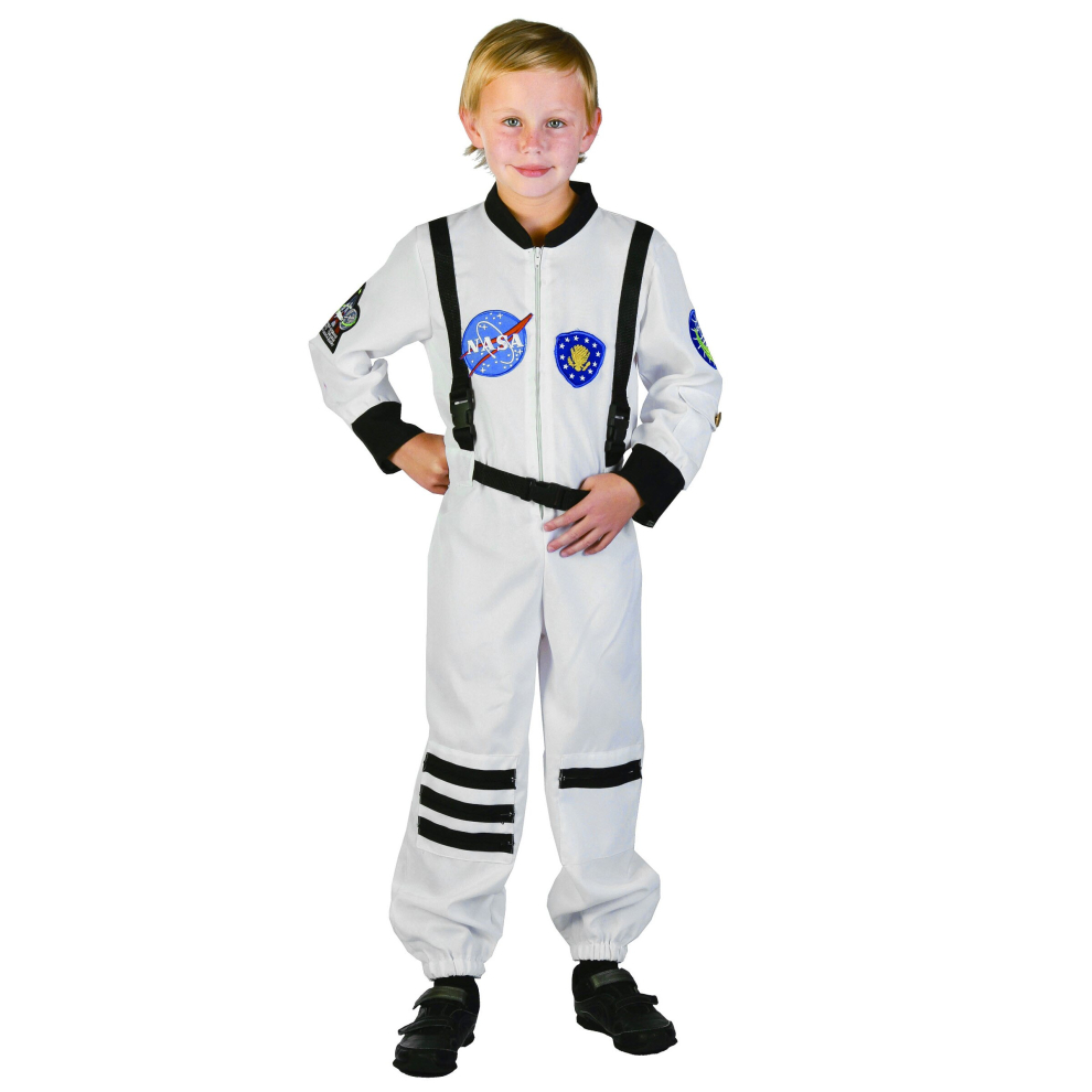 (L 10-12 years (130-140 cm)) Astronaut costume for children