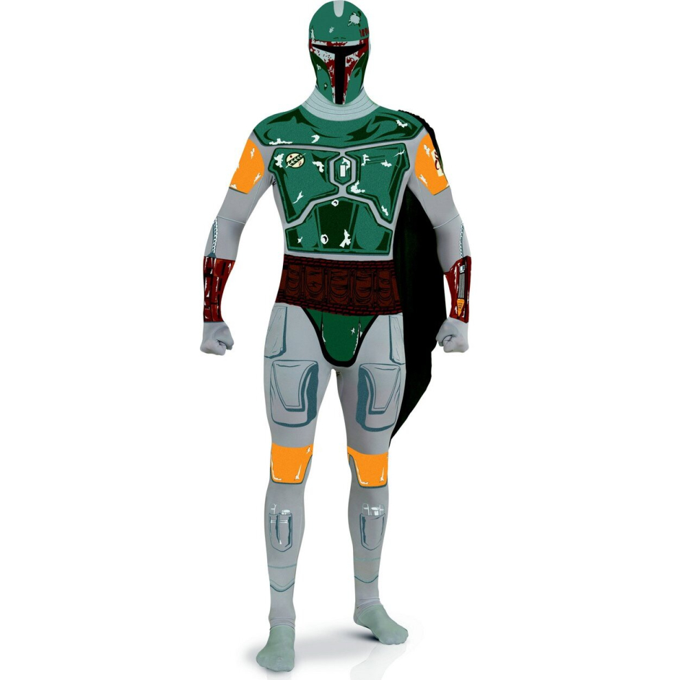 (Medium) Boba Fett Star Wars second skin costume for adults