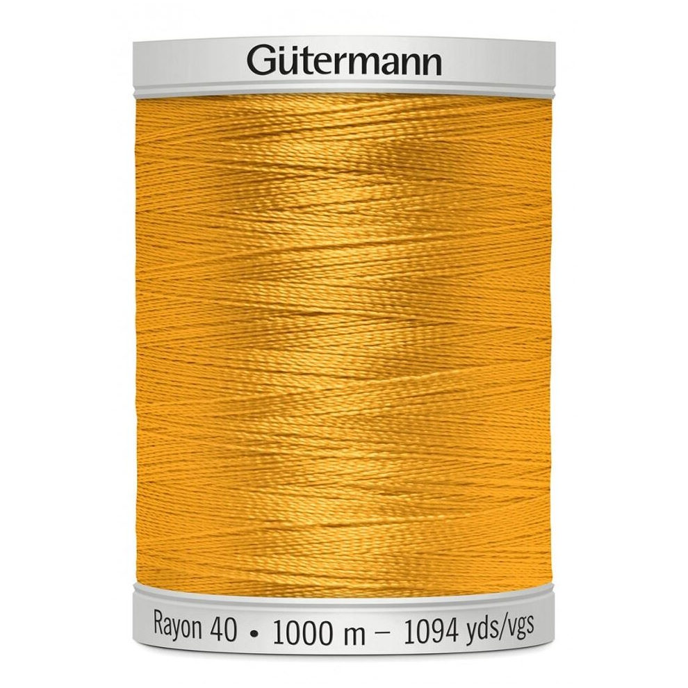 Gütermann Gutermann No 40 Sulky Rayon Embroidery Thread 1024 - 1000 Metres - Each