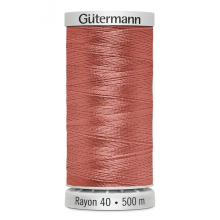 Gutermann No 40 Sulky Rayon Embroidery Thread 1020 - 500 Metres - each