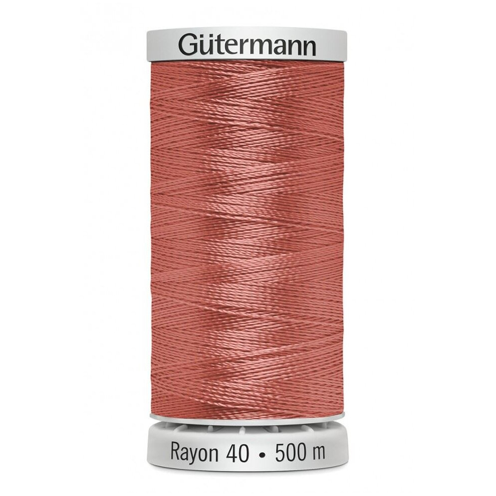 Gutermann No 40 Sulky Rayon Embroidery Thread 1020 - 500 Metres - each