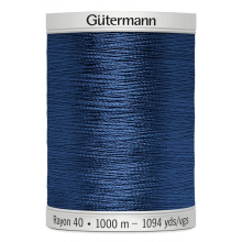 Gutermann No 40 Sulky Rayon Embroidery Thread 1076 - 1000 Metres - each