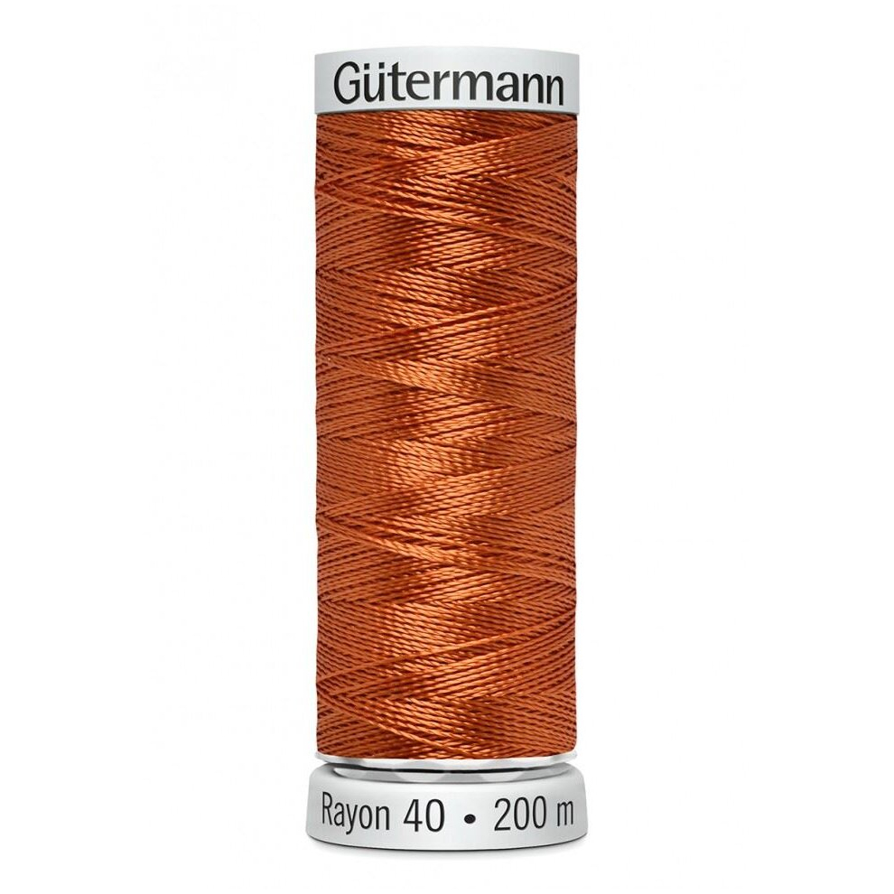 Gutermann No 40 Sulky Rayon Embroidery Thread 1021 - 200 Metres - each