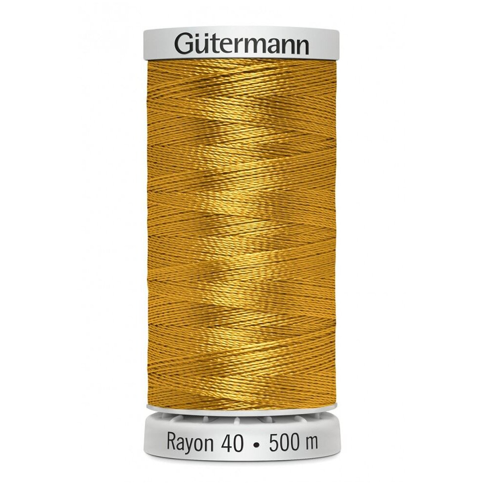 Gutermann No 40 Sulky Rayon Embroidery Thread 1025 - 500 Metres - each