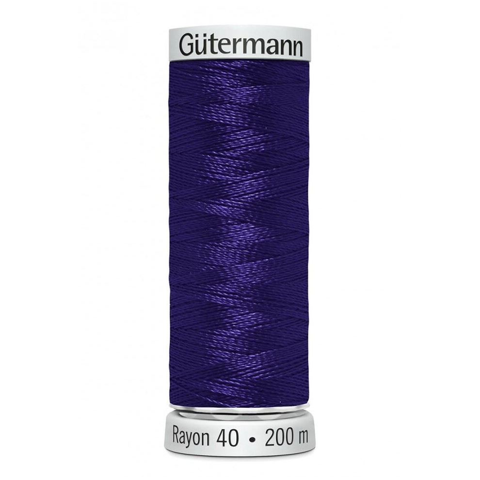 Gutermann No 40 Sulky Rayon Embroidery Thread 1112 - 200 Metres - each