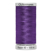 Gutermann No 40 Sulky Rayon Embroidery Thread 1122 - 500 Metres - each