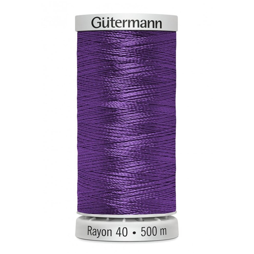 Gütermann Gutermann No 40 Sulky Rayon Embroidery Thread 1122 - 500 Metres - Each