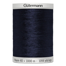 Gutermann No 40 Sulky Rayon Embroidery Thread 1043 - 1000 Metres - each