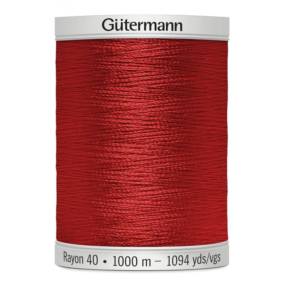 Gutermann No 40 Sulky Rayon Embroidery Thread 1037 - 1000 Metres - each