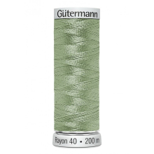 Gutermann No 40 Sulky Rayon Embroidery Thread 1047 - 200 Metres - each