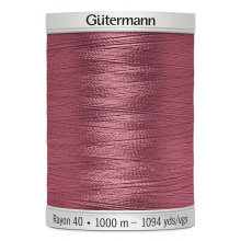Gutermann No 40 Sulky Rayon Embroidery Thread 1119 - 1000 Metres - each