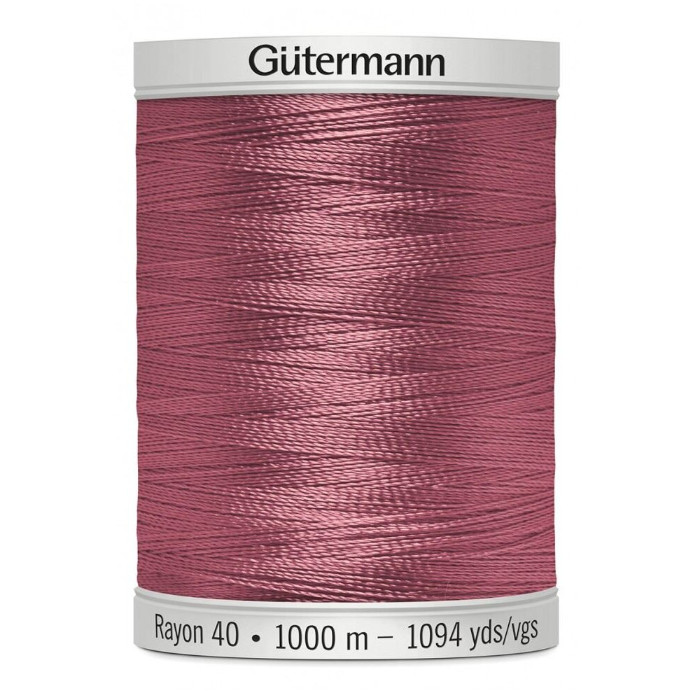 Gutermann No 40 Sulky Rayon Embroidery Thread 1119 - 1000 Metres - each