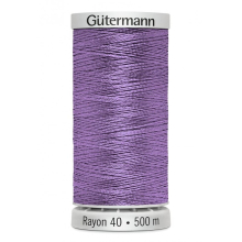 Gutermann No 40 Sulky Rayon Embroidery Thread 1032 - 500 Metres - each