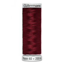Gutermann No 40 Sulky Rayon Embroidery Thread 1169 - 200 Metres - each