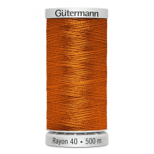 Gutermann No 40 Sulky Rayon Embroidery Thread 1168 - 500 Metres - each