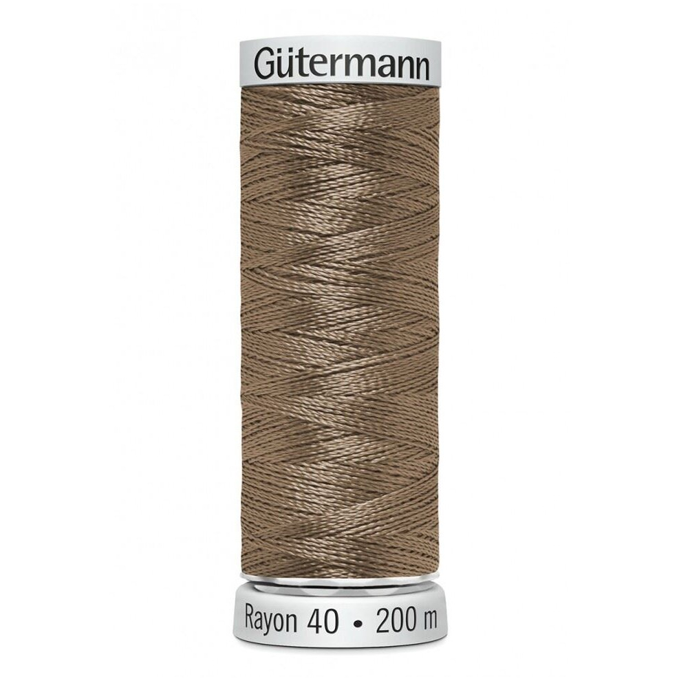Gutermann No 40 Sulky Rayon Embroidery Thread 1128 - 200 Metres - each