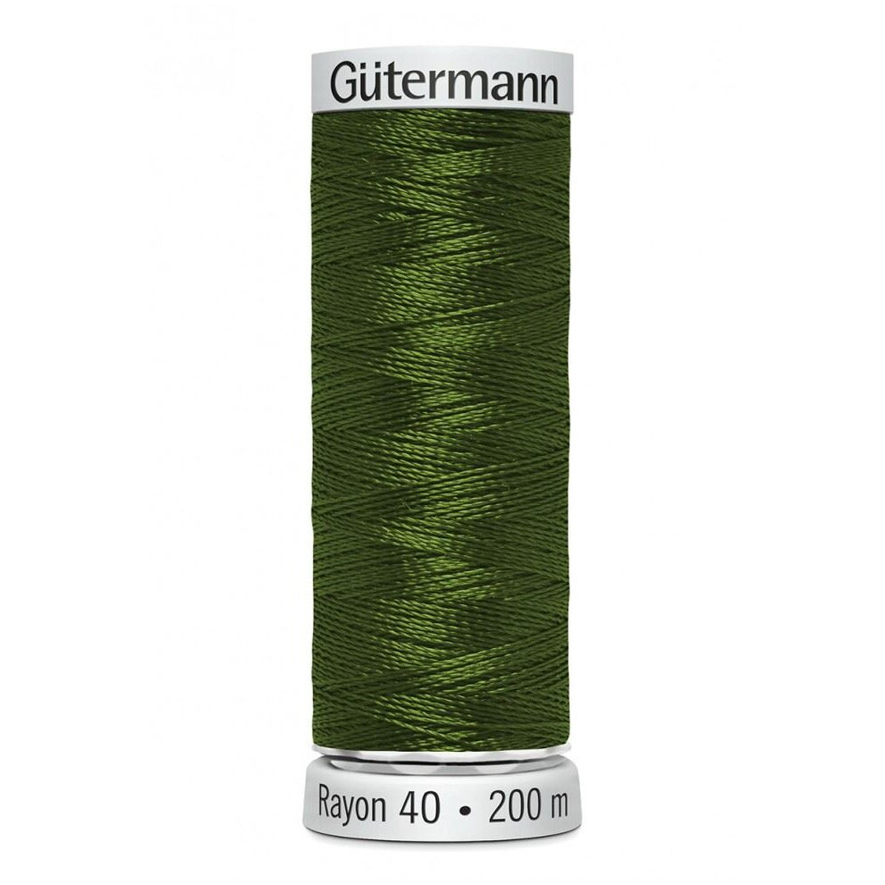 Gütermann Gutermann No 40 Sulky Rayon Embroidery Thread 1176 - 200 Metres - Each