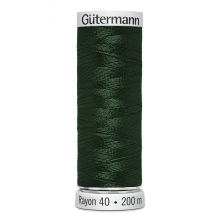 Gutermann No 40 Sulky Rayon Embroidery Thread 1174 - 200 Metres - each