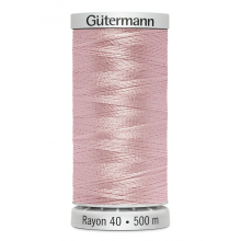 Gutermann No 40 Sulky Rayon Embroidery Thread 1120 - 500 Metres - each