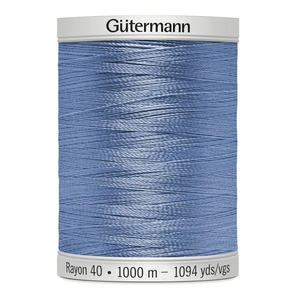 Gutermann No 40 Sulky Rayon Embroidery Thread 1028 - 1000 Metres - each