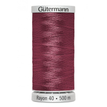 Gutermann No 40 Sulky Rayon Embroidery Thread 1190 - 500 Metres - each
